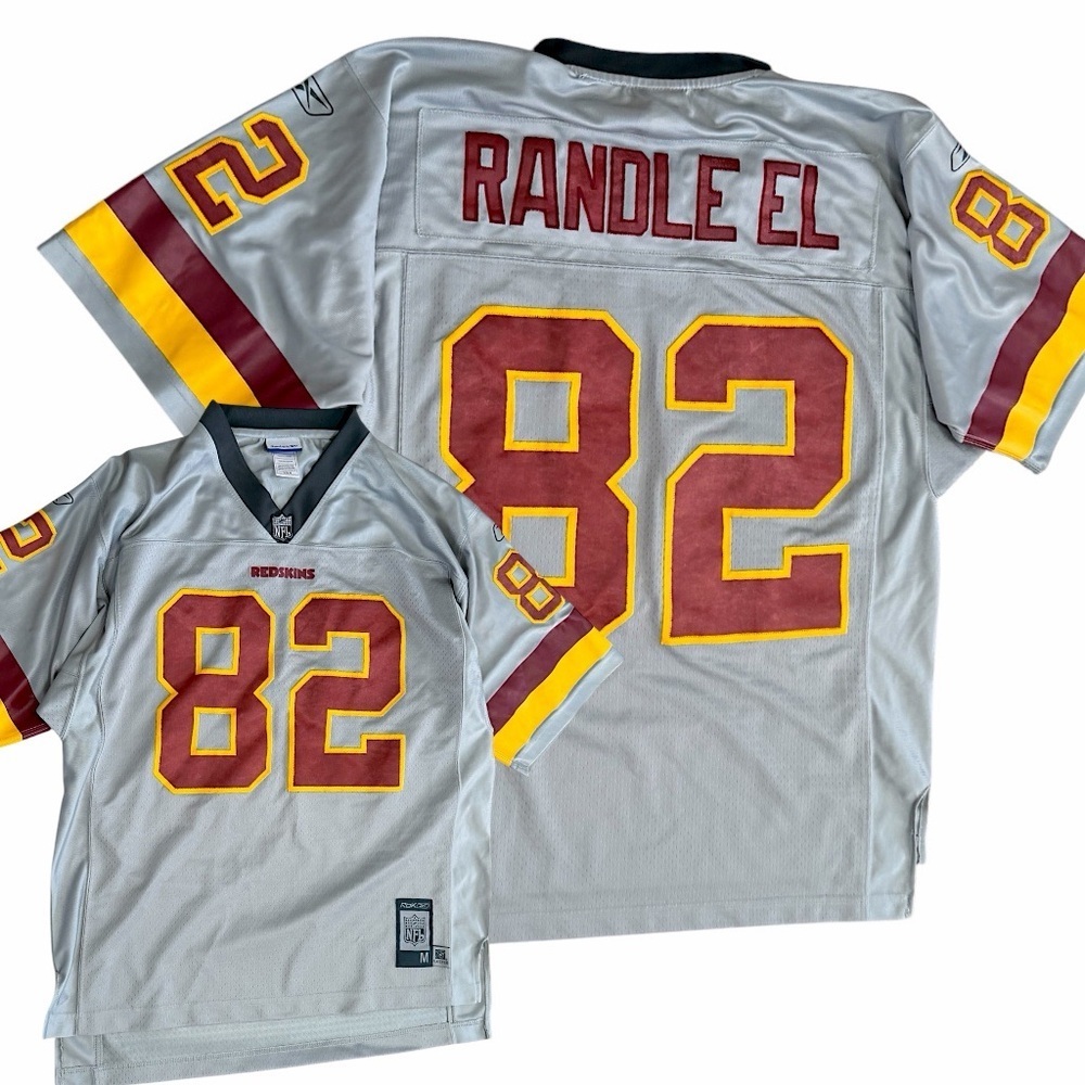 Rare VTG Y2K NFL X Reebok Washington Redskins Randle El #82 Jersey Men’s Medium